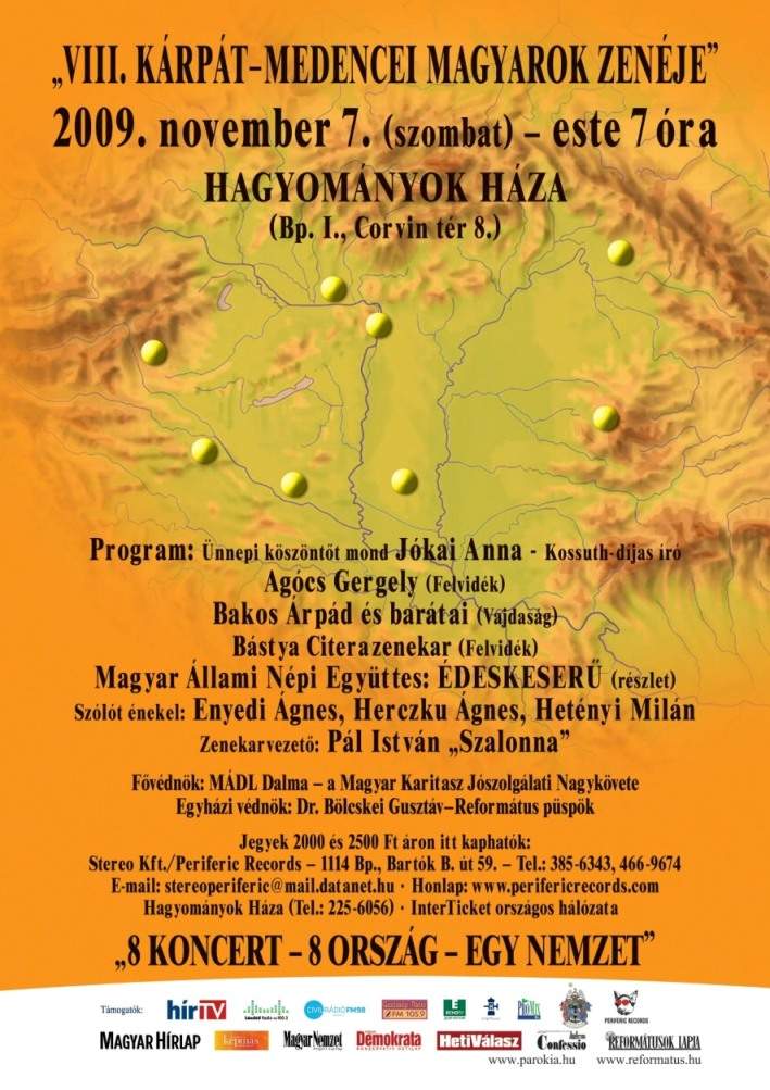 VIII. Kárpát-medencei Magyarok Zenéje