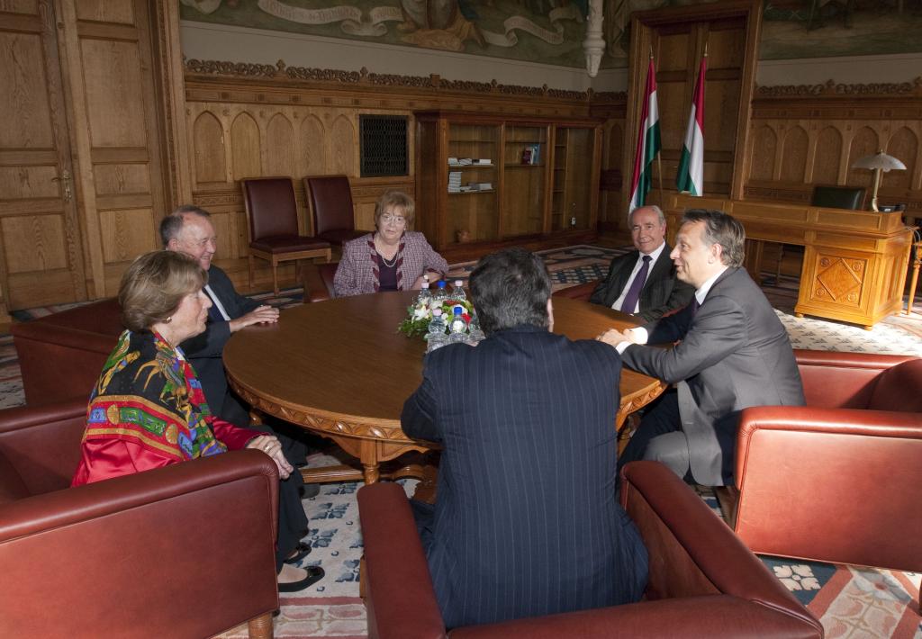 Orbán Viktor Európai Senior Unió elnökével tárgyalt