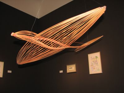 A legjobb diákmunkák Panamarenko kiállításán