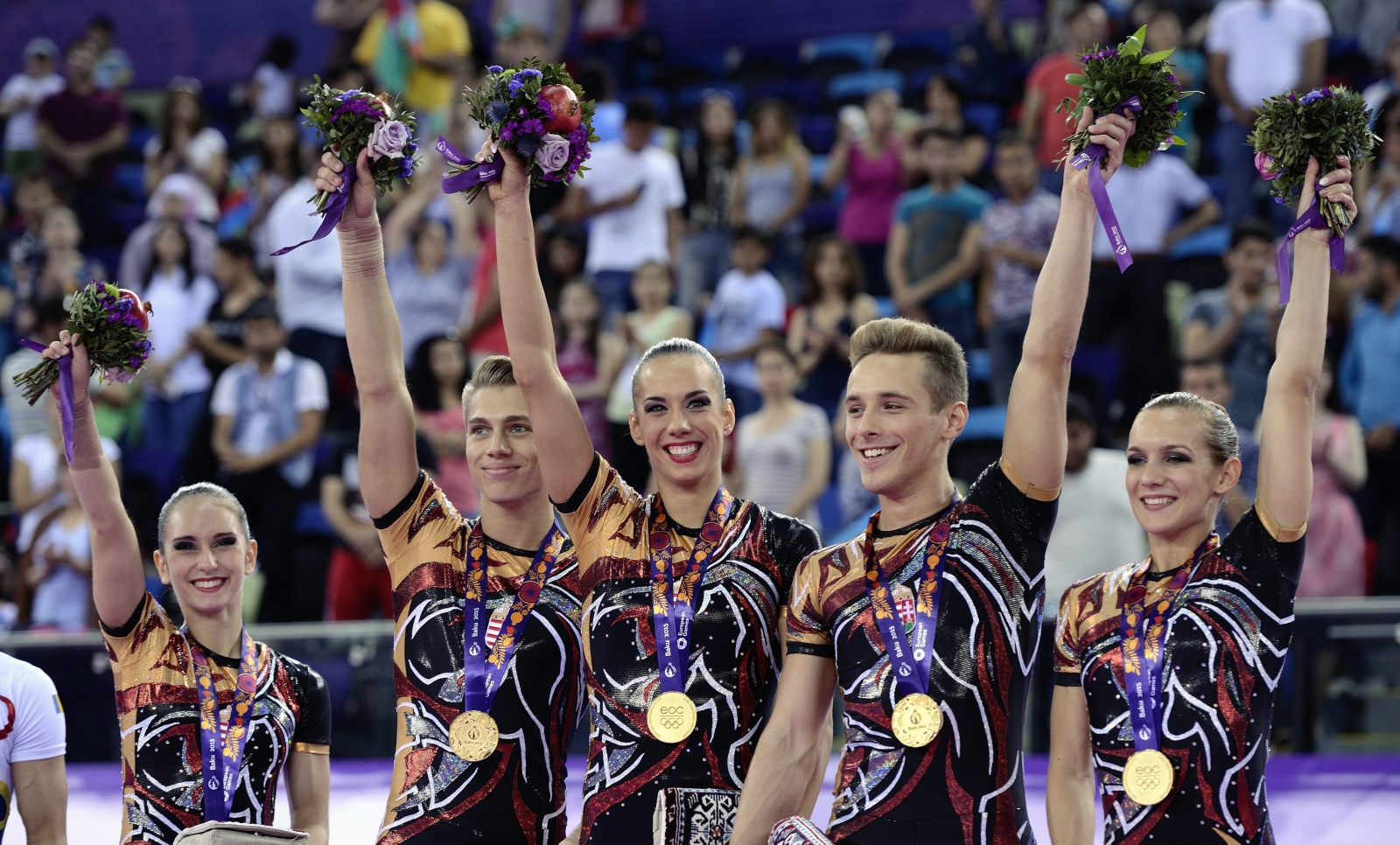 Európa Játékok – Aranyérmes az aerobikcsapat