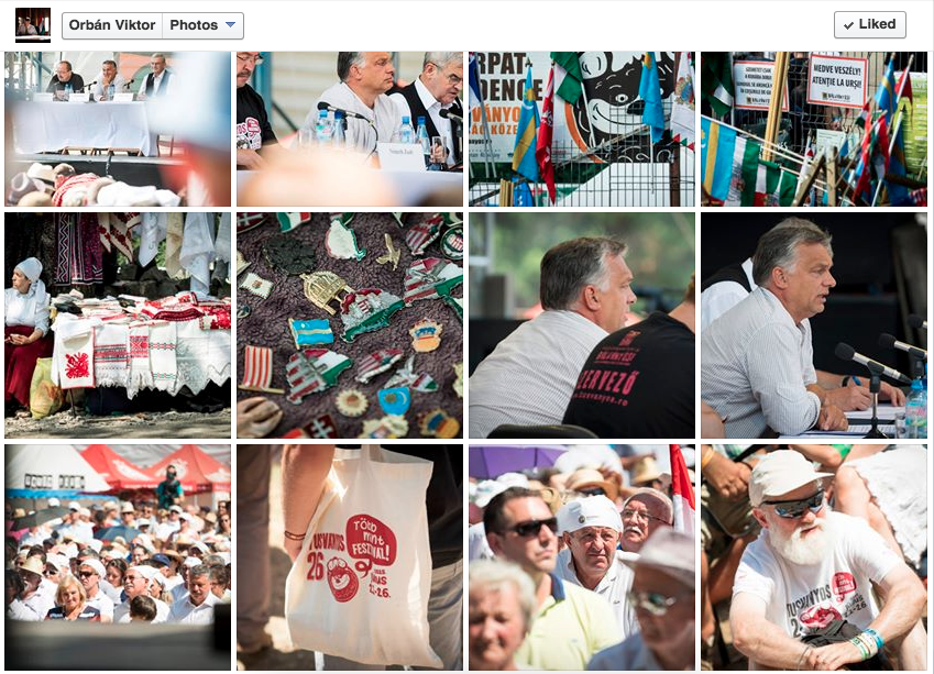 A román külügy kifogásolja Orbán Viktor Facebookon megjelent fényképeit