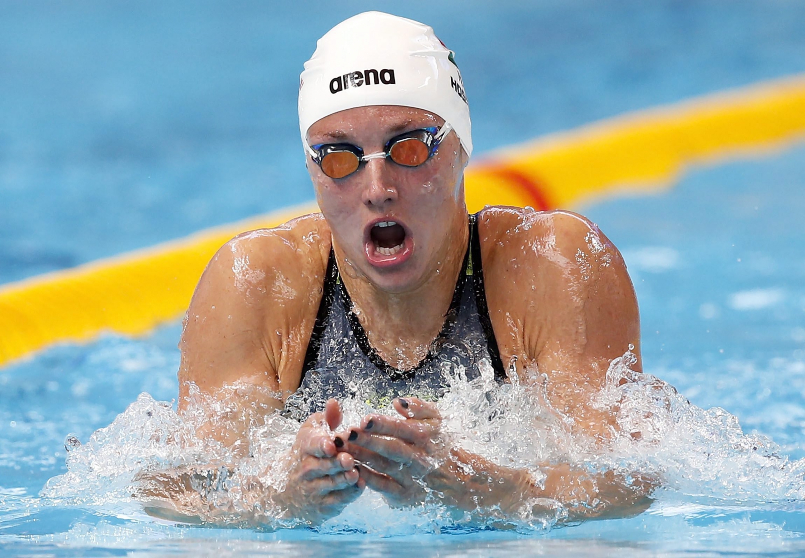 Hosszú Katinka aranyérmes 400 méter vegyesen