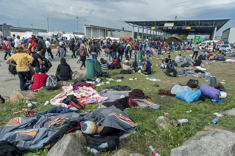 Az osztrákok lezárták a nickelsdorfi határátkelőt