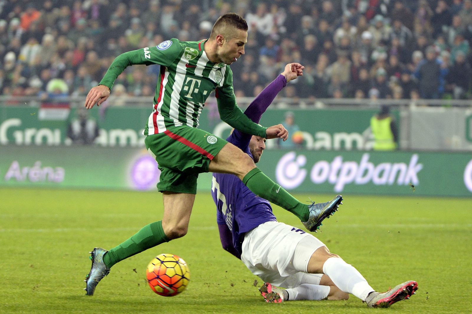 Az Újpest nyerte a Ferencváros elleni derbit