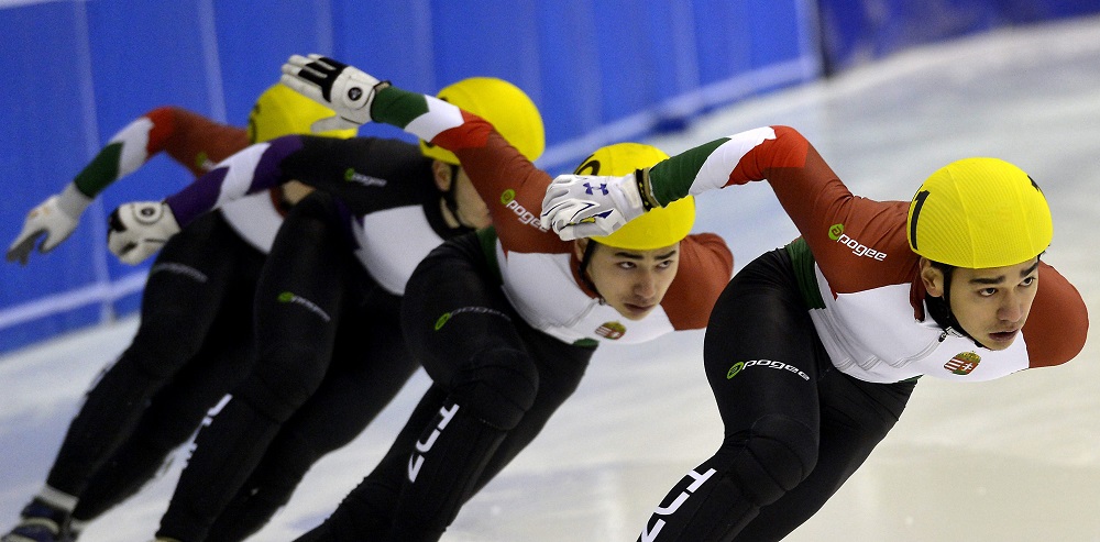 Rövidpályás gyorskorcsolya vk – Aranyérmes a magyar férfi váltó