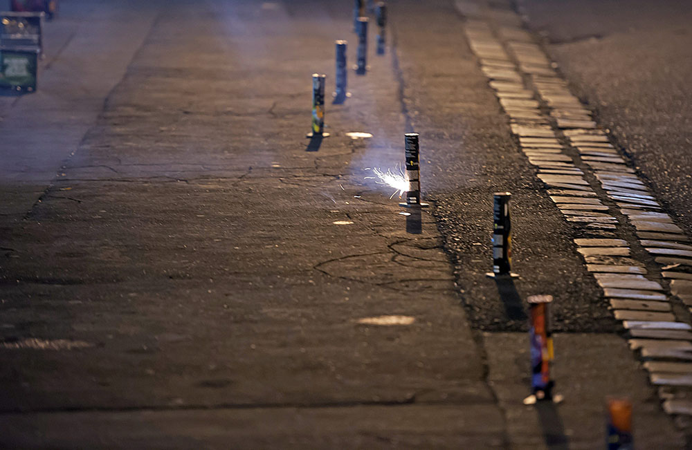 Petárdát dobott két fiatal az M3-as autópályára, elfogták őket