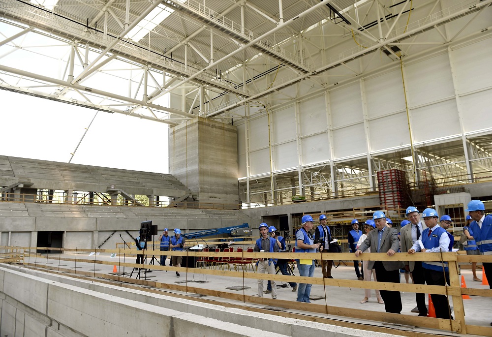 Fürjes: határidőre és költségkereten belül elkészül a Dagály Úszóaréna