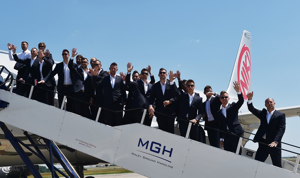 Hétfő délután utazik haza a magyar válogatott