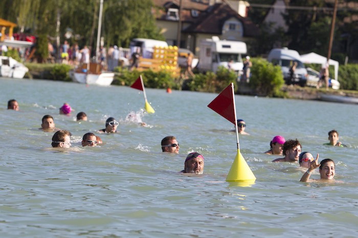 Papp Márk rekordideje a Balaton-átúszáson