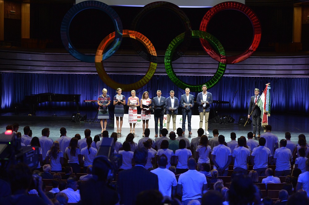 Rio 2016 – Letették az esküt a magyar olimpikonok