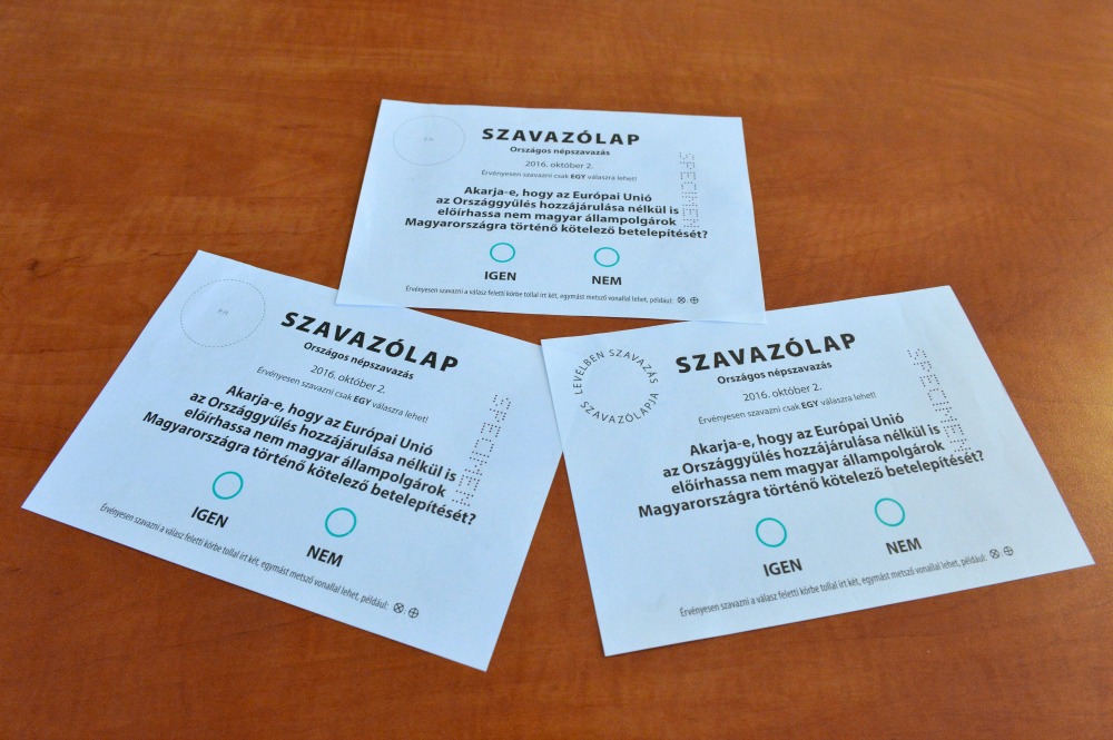 A Fidesz nem támogat a népszavazást ellehetetlenítő javaslatot