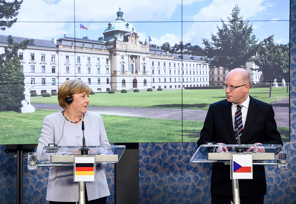 Merkel: A kvótákban nincs egyetértés Prága és Berlin között