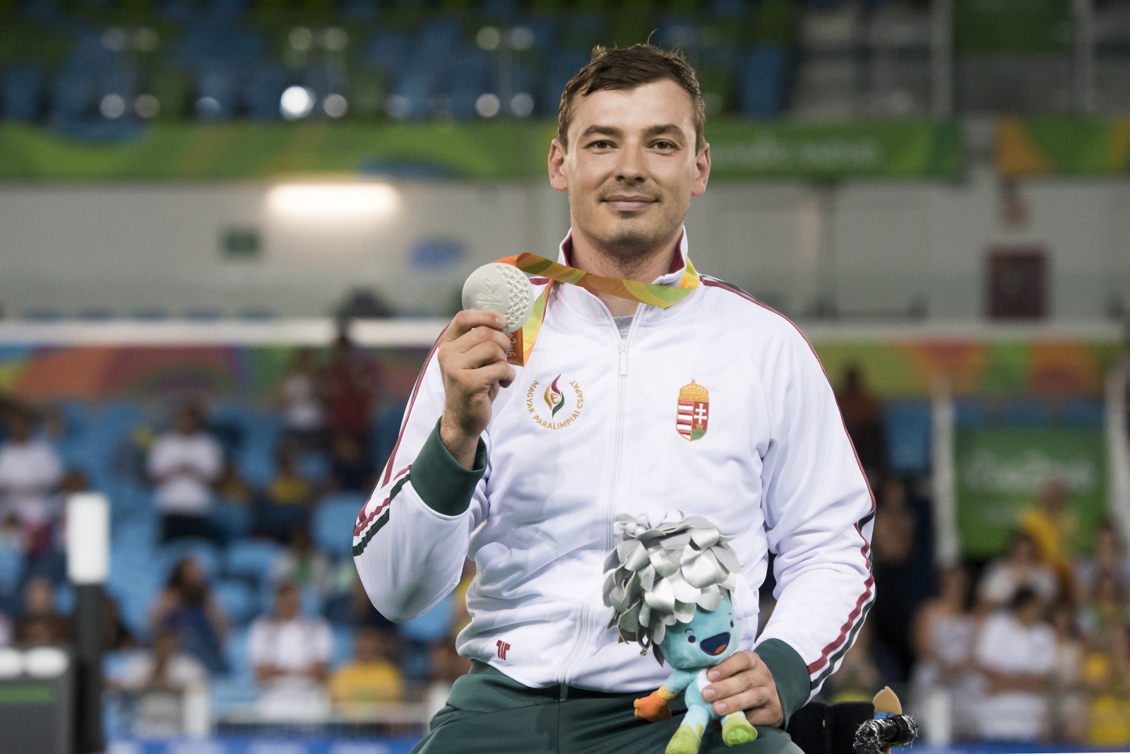 Osváth Richárd ezüstérmes tőrben