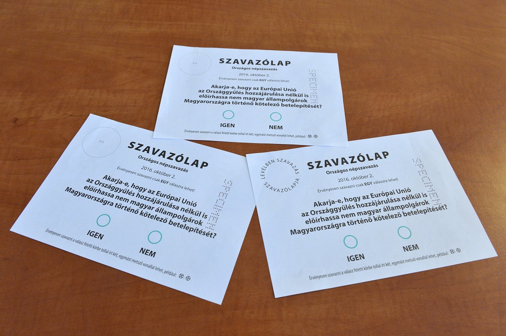 Fidesz: Magyarország jövőjéről kell dönteni a népszavazáson