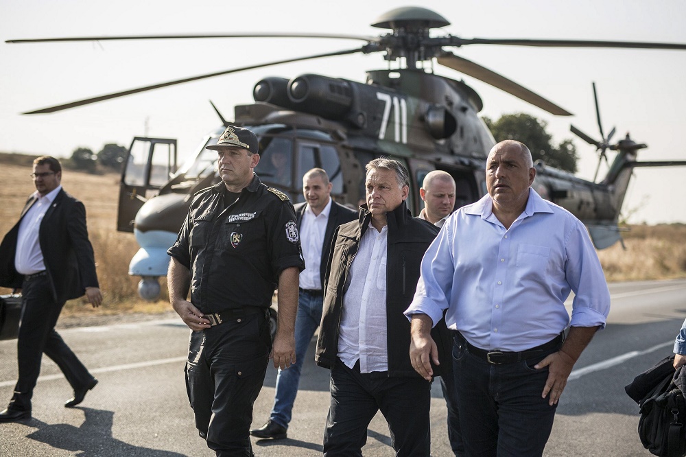 Orbán Viktor a bolgár-török határon: Európa jövője itt dől el