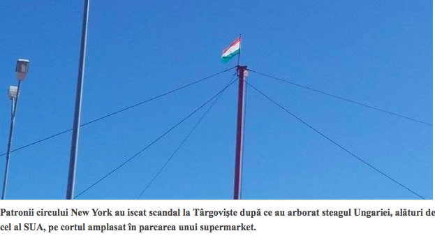 Magyar és amerikai zászlók kitűzéséért bírságoltak Romániában