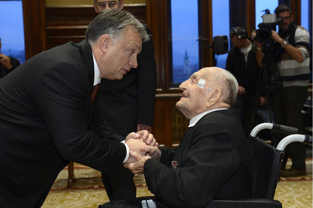 A Magyar Becsület Renddel tüntették ki Olofsson Placidot