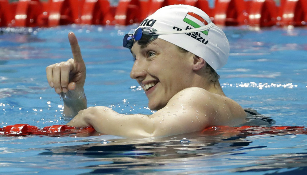 Hosszú Katinka a második legjobb női sportoló