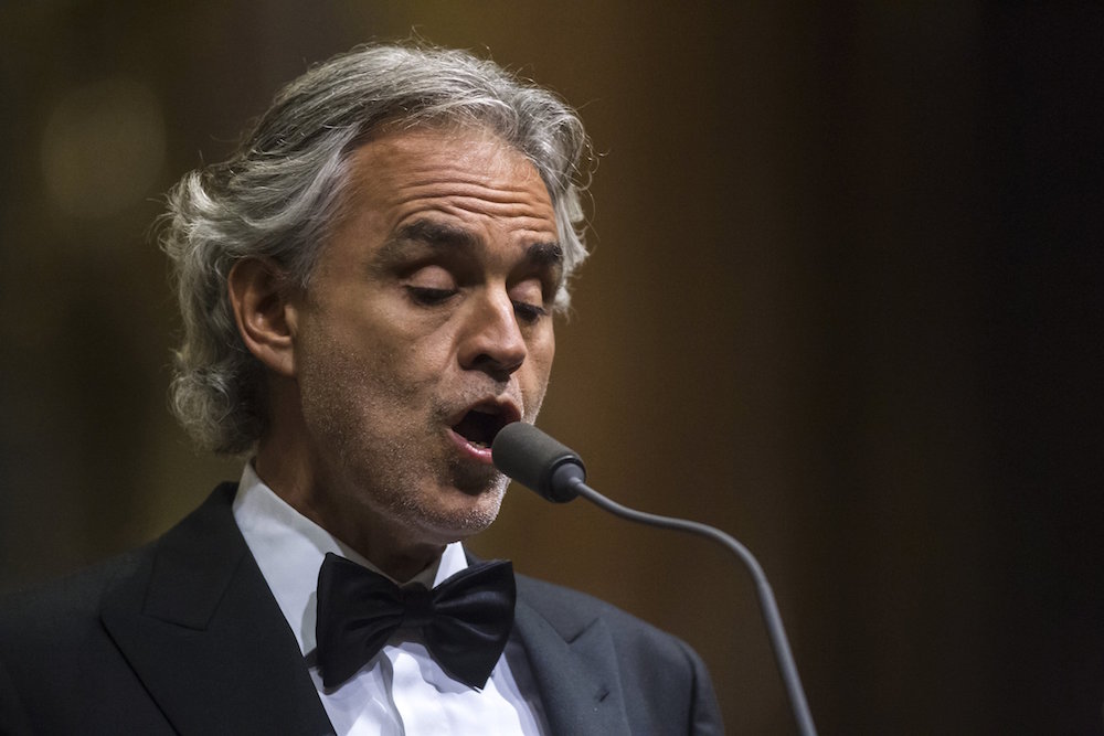 Andrea Bocelli Budapesten ünnepli legendás albuma jubileumát