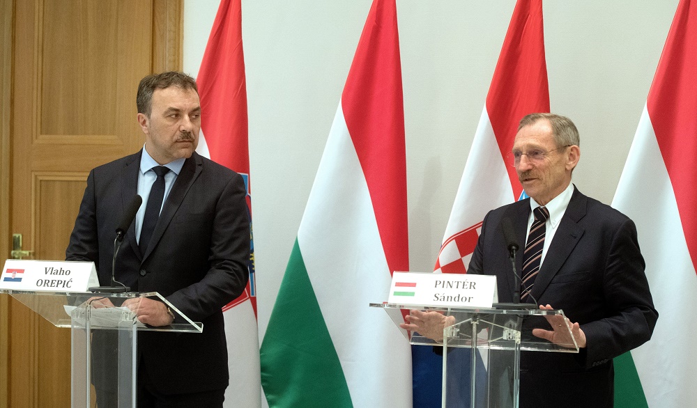 Egyeztetett a magyar és a horvát belügyminiszter