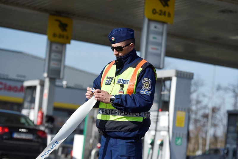 Siófokig menekült a benzinkutakat kirabló férfi