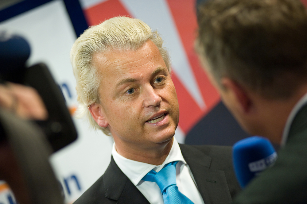 Geert Wilders kemény ellenállást ígér