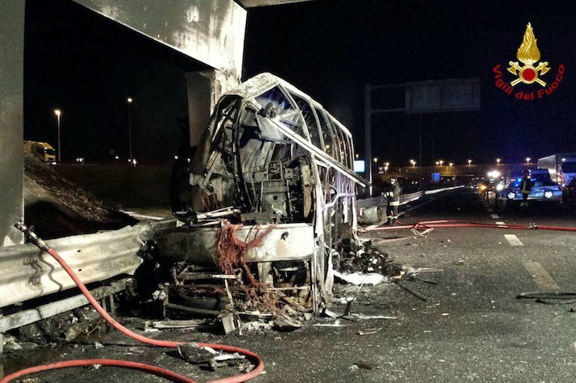 Veronai baleset – Meghalt az egyik sérült