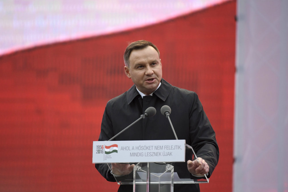 Új alkotmány elfogadását szorgalmazza Andrzej Duda