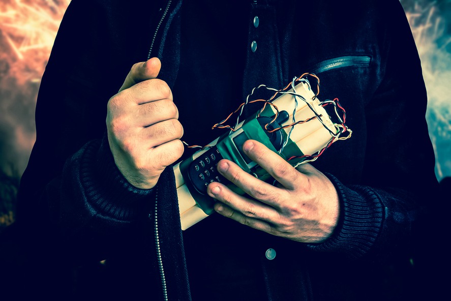 Felrobbantottak egy autót Kijevben