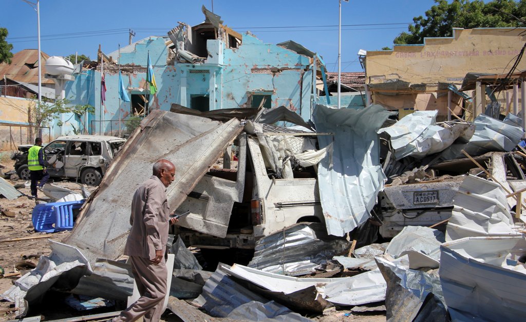 Pokolgép robbant Szomália fővárosában