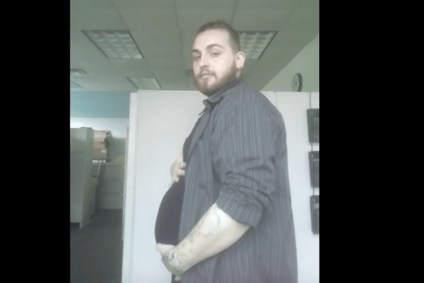 Újabb szakállas kismama Amerikában