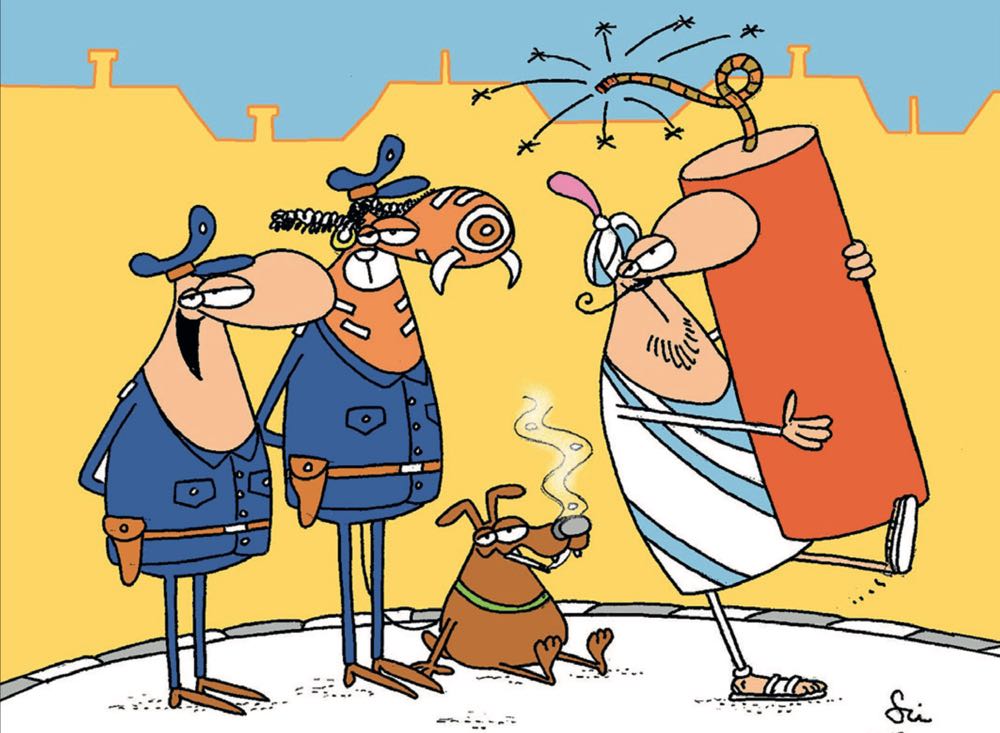 Toleráns rendőrjárőr