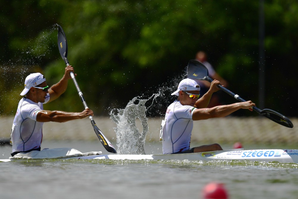Aranyérmes a Nádas, Tótka duó K-2 500 méteren