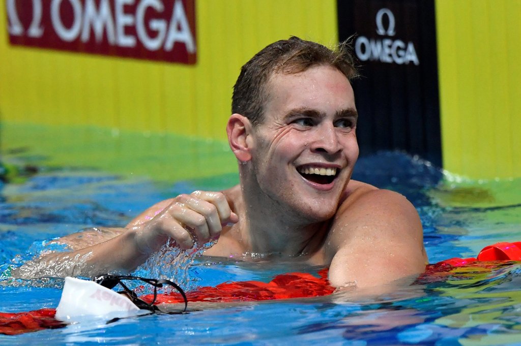 Bernek Péter döntős 200 méter háton