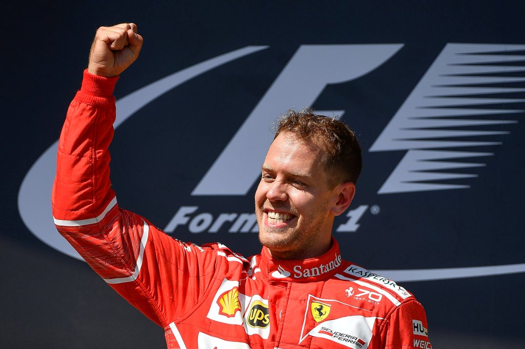 Vettel nyert
