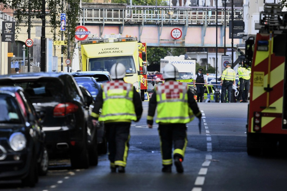 A legmagasabb szinten a brit terrorkészültség