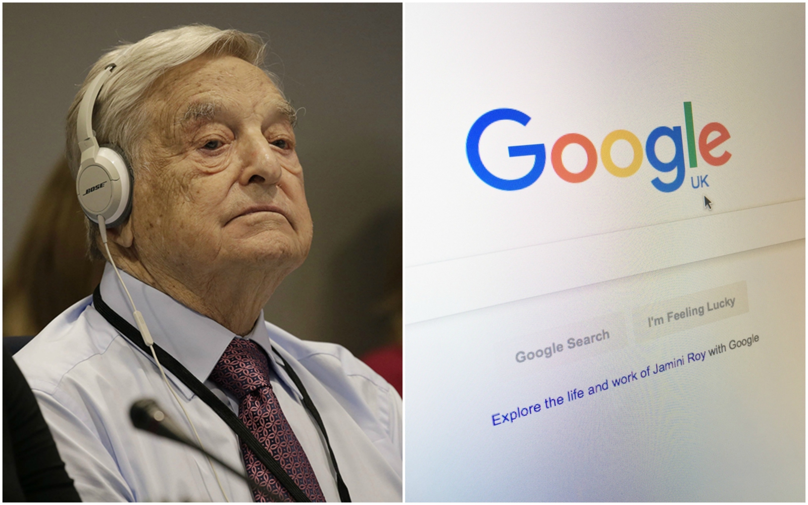 A Google és Soros közös hírmanipulációja