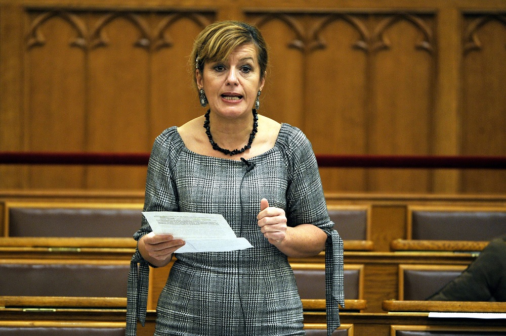 Bangóné: a férfiak nem tudnak még szülni