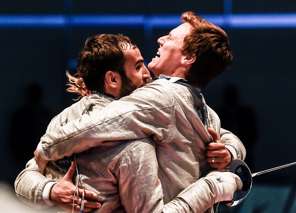 Bronzérmes a férfi kardcsapat