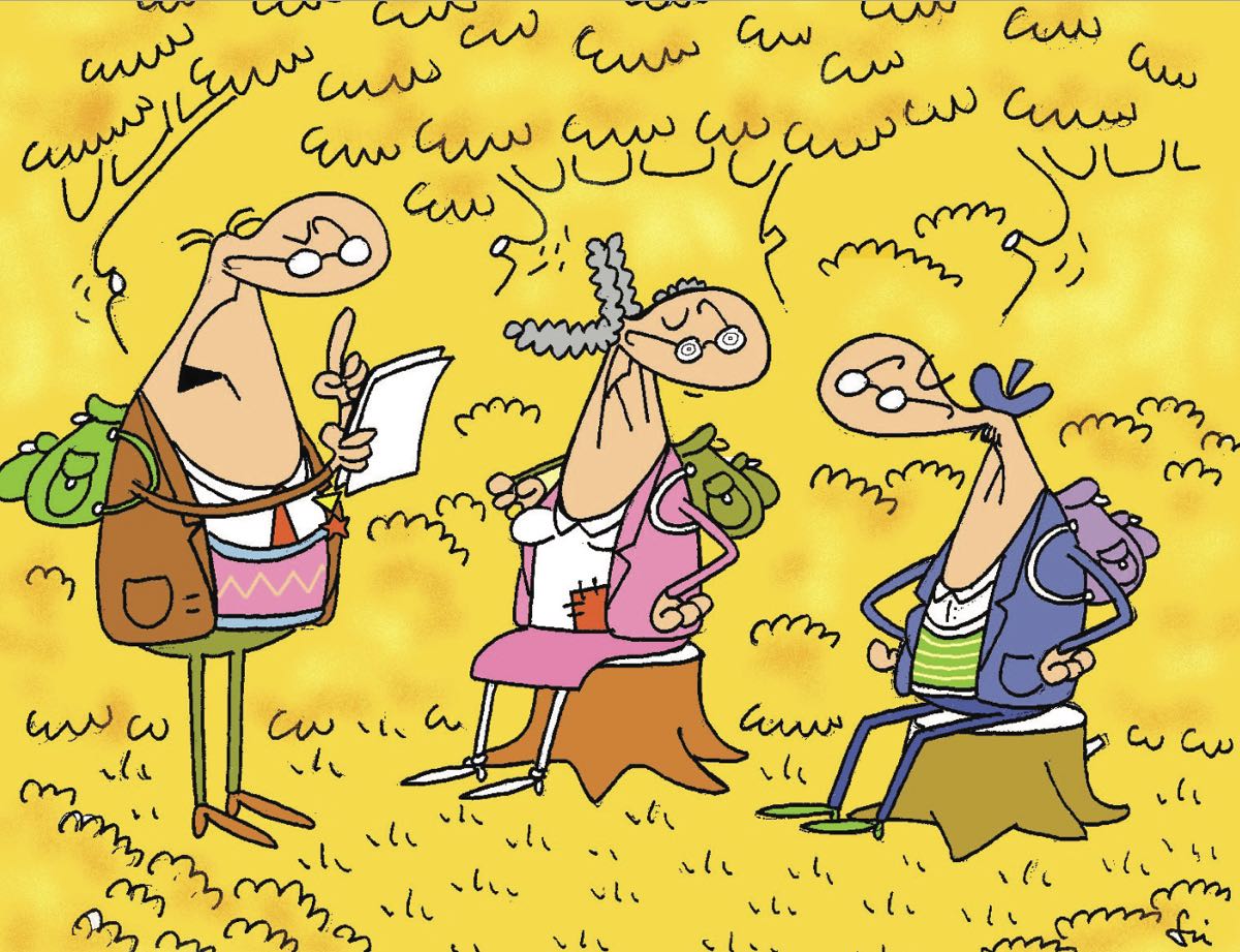 Nyugdíjas pártsejt