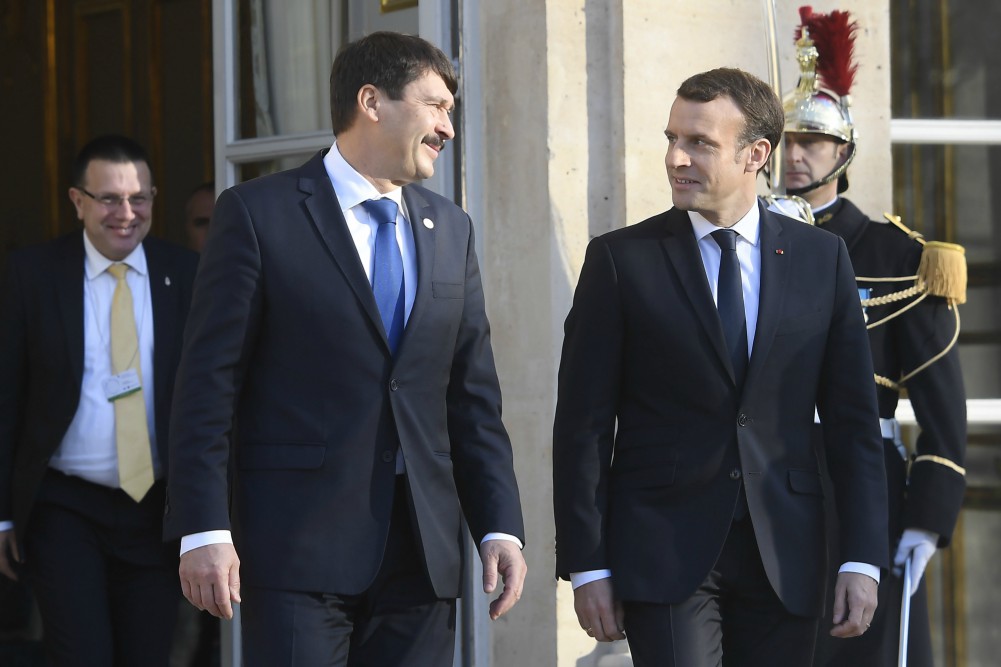 Macron aggódik a klíma miatt