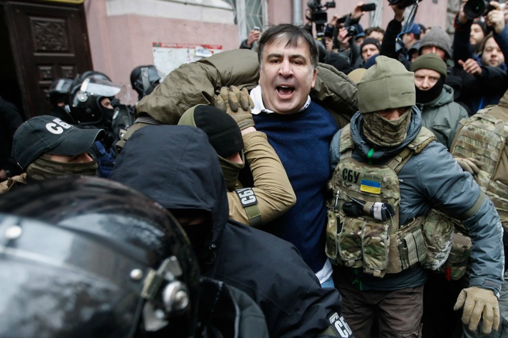 Szaakasvili éhségsztrájkba kezdett