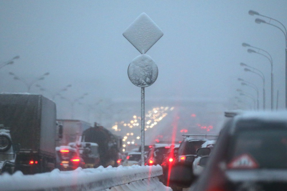 Hatalmas havazás és fennakadások Moszkvában
