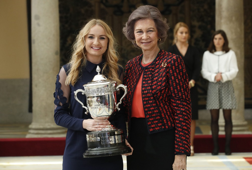 Sárosi Laura fair play-díjat kapott