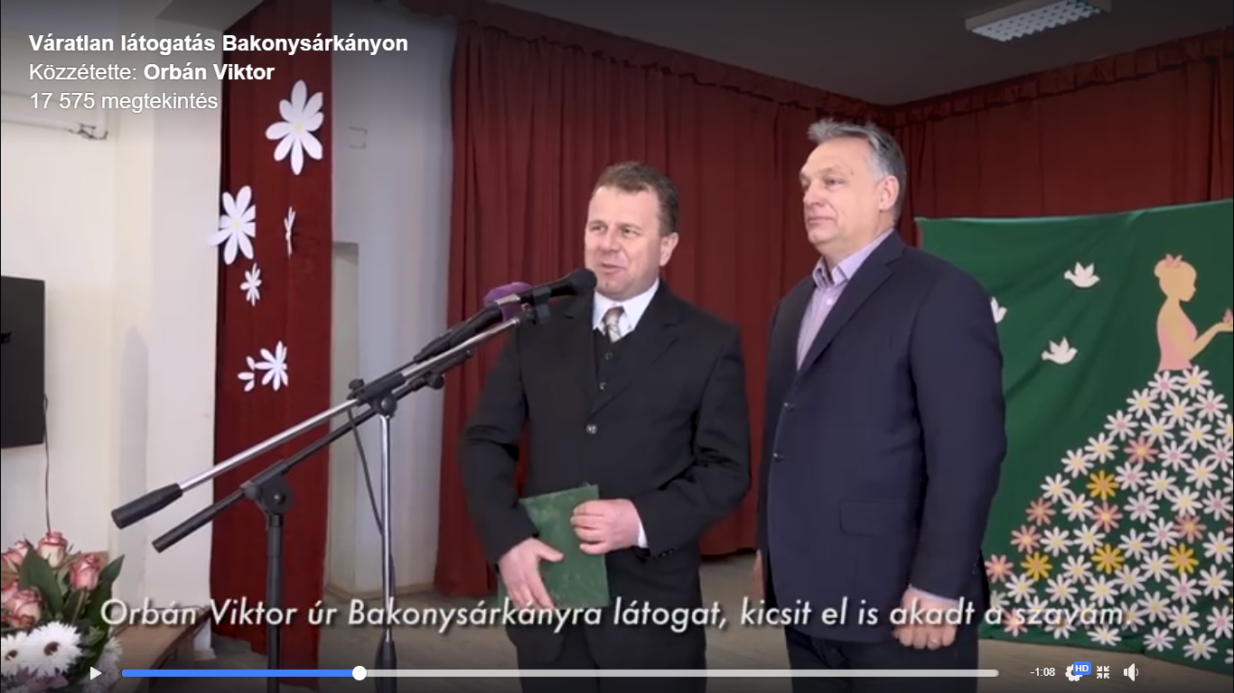 Váratlan miniszterelnöki látogatás