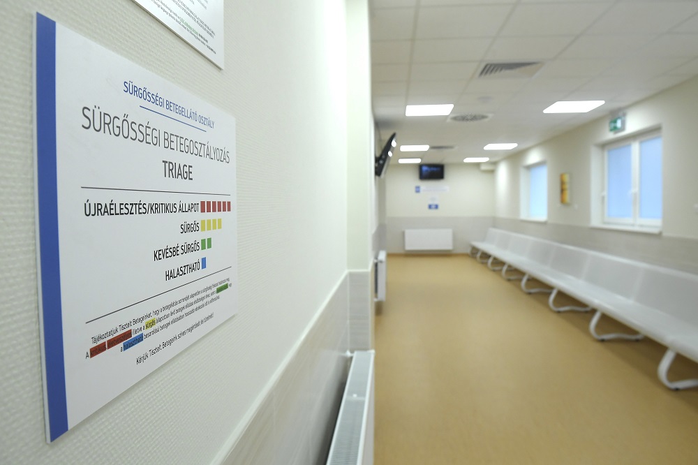 Átadták a felújított sürgősségit