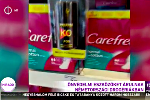 Gázspray-t és sokkolót árusítanak