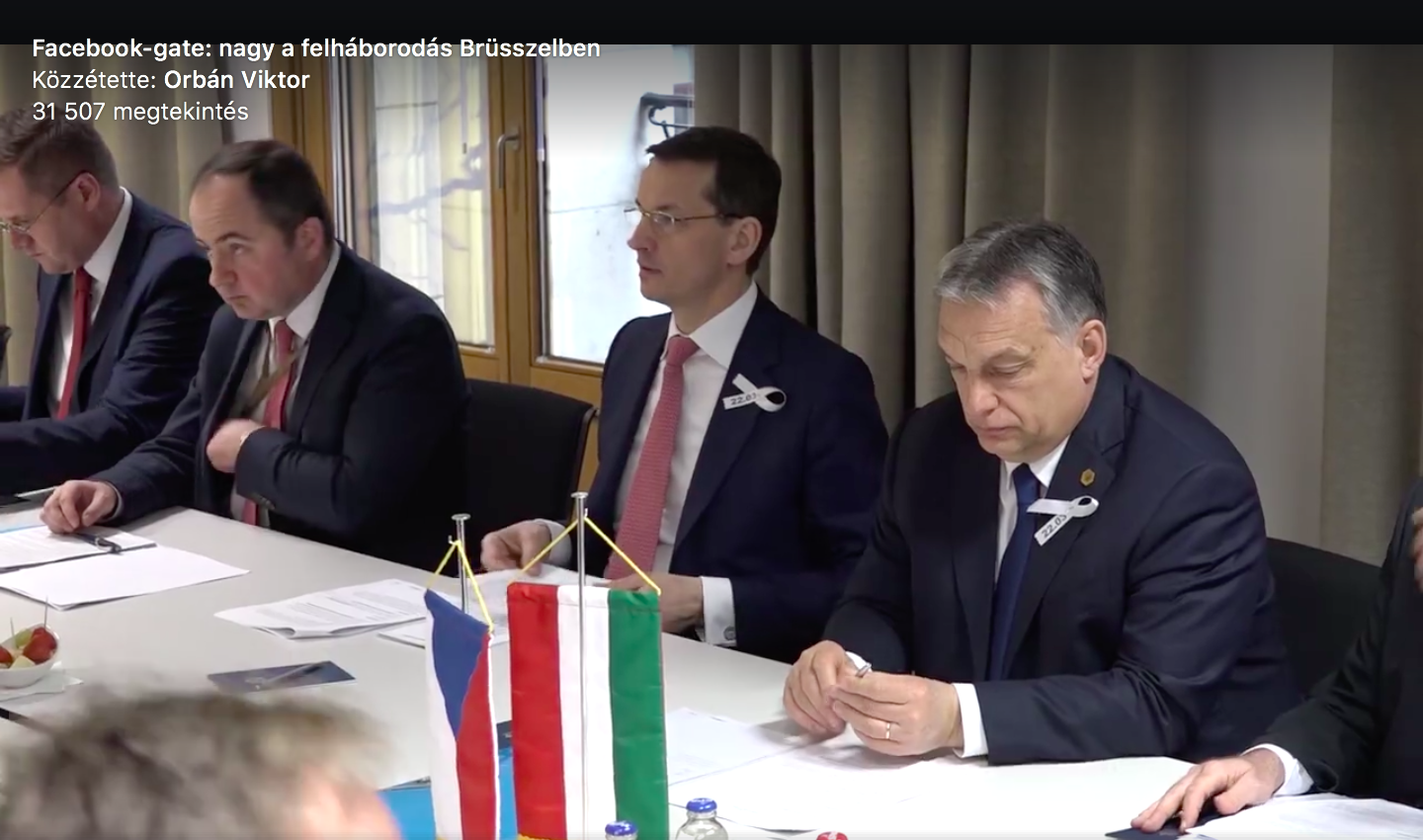 Orbán Viktor: Nagy a felháborodás Brüsszelben