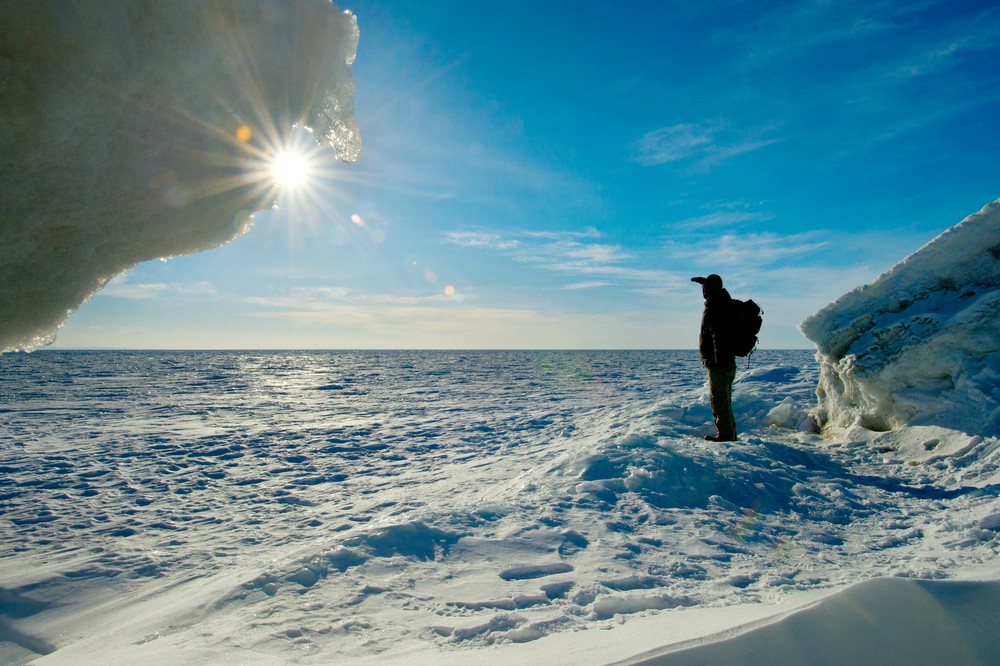 Tavakat találtak a jégtakaró alatt