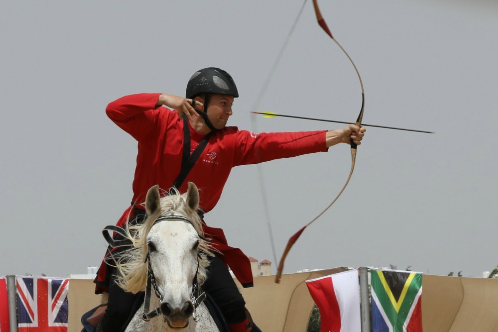 Némethy Kristóf lovasíjász bajnok